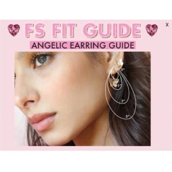 Frasier Sterling 14K Gold Plated Waterproof Statement Heart Stud Earrings - Picture 5 of 11